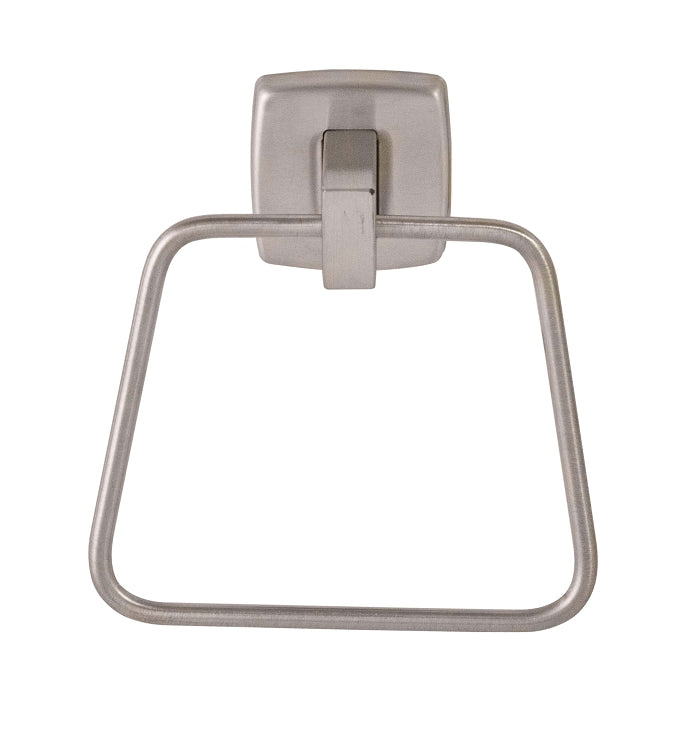 Bradley 9334-000000 Towel Ring, Satin Stainless, Surface Mount, Towel Rings