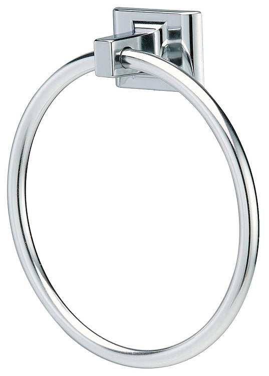 Bradley 934-000000 Towel Ring, Chrome Plated, Surface-Mounted, Towel Rings