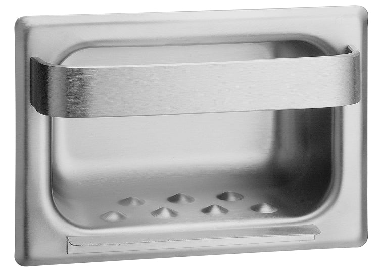Bradley 940-000000 Soap Dish, Towel Bar, Recessed, Soap Dishes
