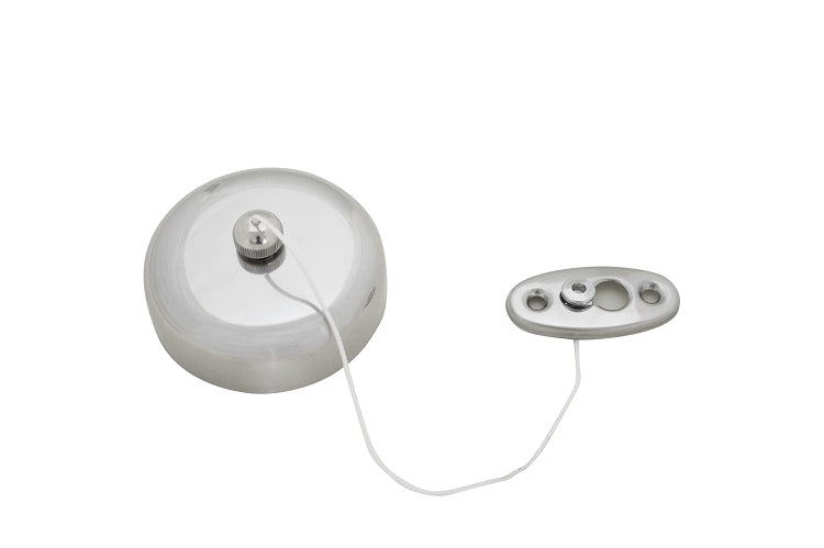 Bradley 947-000000 Retractable Clothesline, Polished Stainless, Clothes Lines