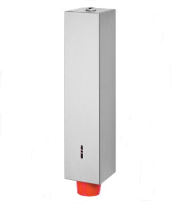 Bradley 9495-000000 Cup Dispenser, Satin Stainless, Surface-Mounted, Cup Dispensers