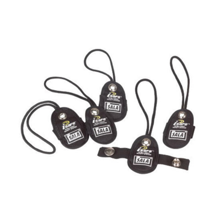 DBI/SALA 9506655 i-Safe High Frequency Thermoplastic RFID Retrofit Tag Kit (For Softgoods, Includes 100 Pack With Integral Choker Strap, Snap Strap, And Zip Ties)