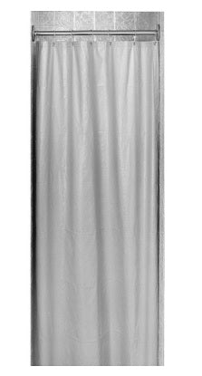 Bradley 9535-487800 Shower Curtain, Vinyl, Green, Shower Curtains