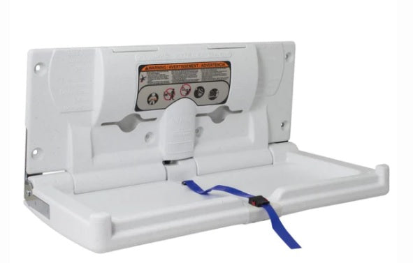 Bradley 963-000000 Rectangular Baby Changer, Speckled, Baby Changing Stations
