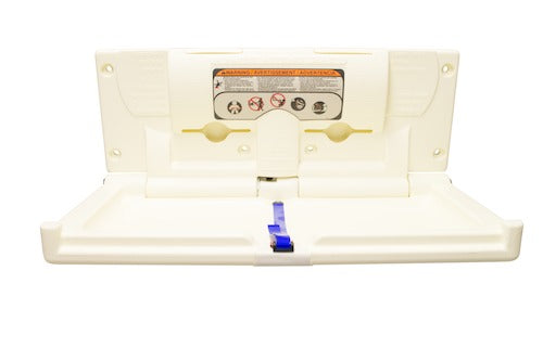 Bradley 9632-000000 Rectangular Baby Changer, Cream, Baby Changing Stations