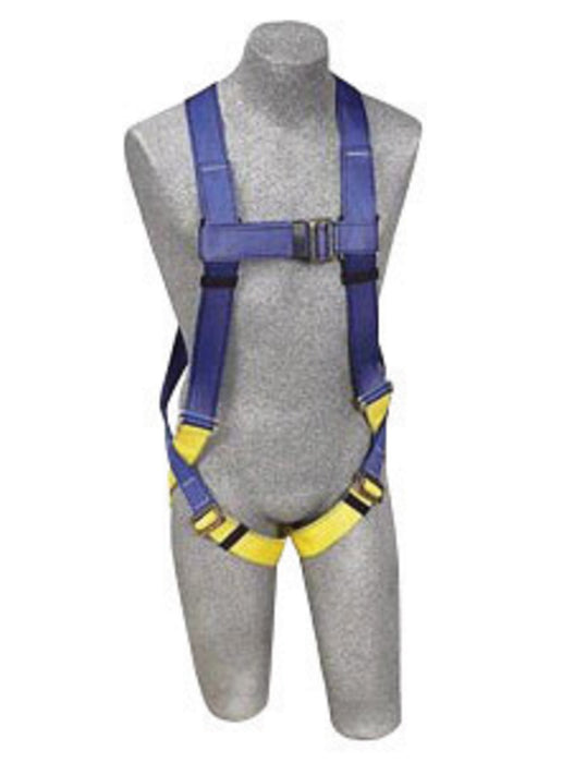DBI/SALA AB17532 Universal Protecta FIRST 5-Point Full Body Style Harness With Back D-Ring And Permanently Attached 6' AE57610 Lanyard