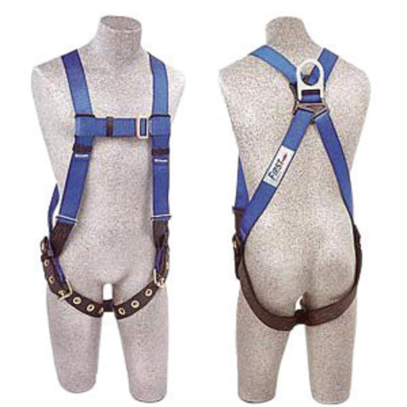 3M DBI SALA DBI/SALA AB17550-XL X-Large Protecta FIRST Full Body Style Harness With Back D-Ring, Tongue Leg Strap Buckle, Pass-Thru Chest Strap