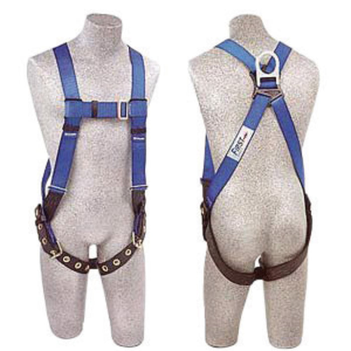 DBI/SALA AB17550-XL X-Large Protecta FIRST Full Body Style Harness With Back D-Ring, Tongue Leg Strap Buckle, Pass-Thru Chest Strap Buckle And Torso Adjuster