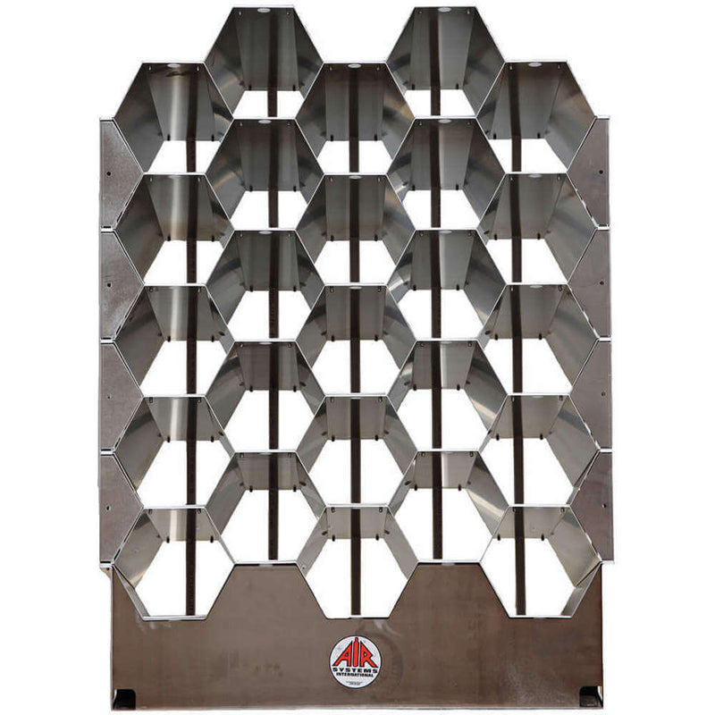 Air Systems AK40-25TS 25-cylinder SCBA Rack - Aluminum - 60in.h