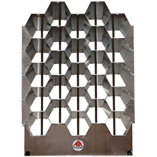 Air Systems AK40-25TS 25-cylinder SCBA Rack - Aluminum - 60in.h