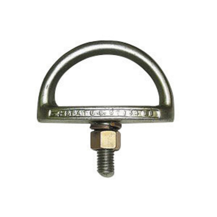 DBI/SALA AN112A Protecta PRO Forged Steel Eye Bolt Anchor With Threaded Bolt Nut And Lockwasher