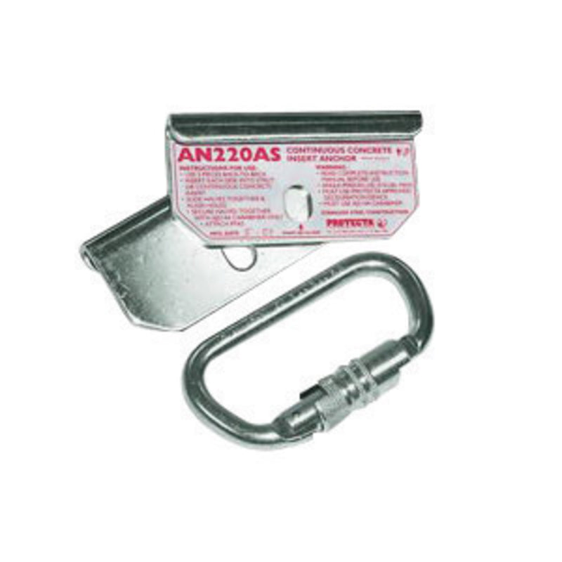 3M DBI SALA DBI/SALA AN220A Protecta PRO Continuous Concrete Stainless Steel Insert Anchor, Anchorage Connectors