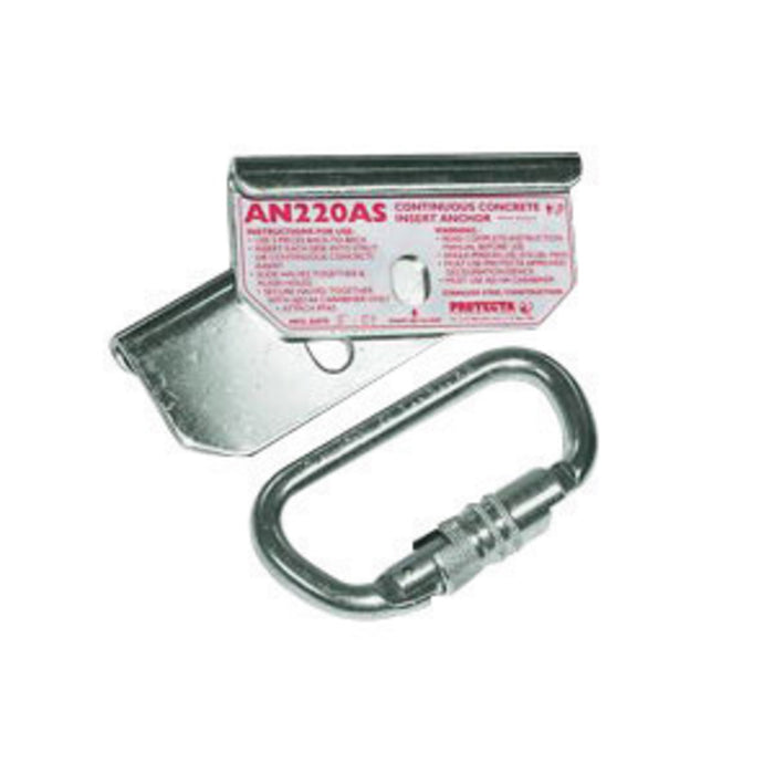 DBI/SALA AN220A Protecta PRO Continuous Concrete Stainless Steel Insert Anchor