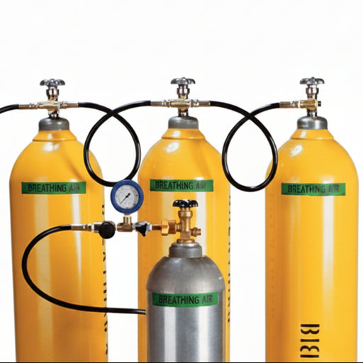Air Systems CBA4-347NB 4-btl Breathing Air Assembly-no Bottles