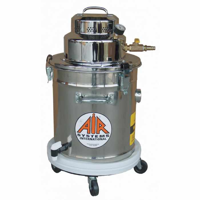 Air Systems AV-5POLY 5 Gal HEPA Vacuum-poly Tank, 1.3hp
