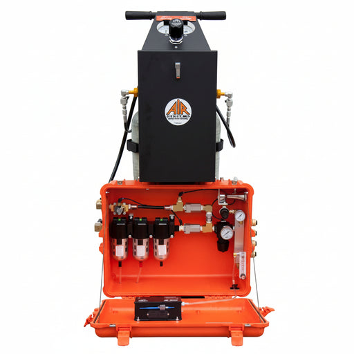 Air Systems BB100HTAA Auto-air Cart, 100cfm on Small Cart