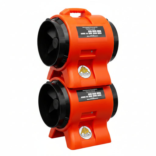 Air Systems CVF-12ES Inline Axial 12in. Stackable Fan, 60hz,1hp