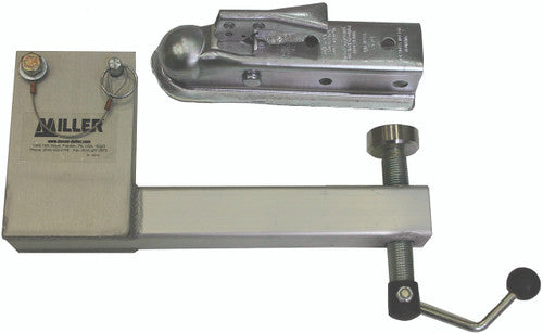 Miller DH-16/ DuraHoist Ball Hitch Adapter 2 Inch, Confined Space Aluminum Tripod