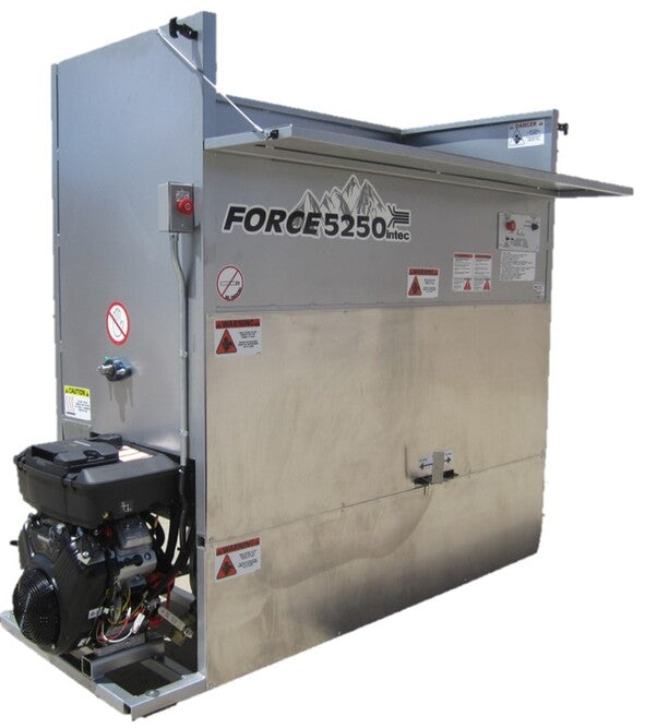 Used Intec FORCE 5250 Gas Powered Insulation Blowing Machine, SKU U-FORCE 5250
