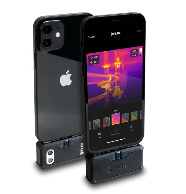 FLIR OnePro iOS Thermal Imaging Camera Attachment, SKU One Pro, Thermal Camera