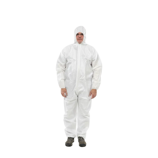 Intec 74072 Professional Duty FORCE SHIELD Disposable Coveralls with Hood