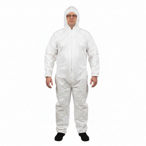 Intec 74073 Professional Duty BB FORCE SHIELD Disposable Coveralls with Breathable Back