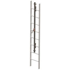 Miller GS0100 GlideLoc 100 Ft. Stainless Steel Ladder Climbing System Kit (Rail)