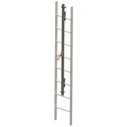 Miller GS0220 GlideLoc 220 Ft. Stainless Steel Ladder Climbing System Kit Fall Protection Equipment, Ladder System Accessories, additional view 2