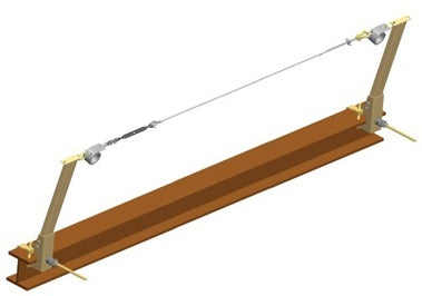 Miller SkyGrip SGS36/30FT Temporary Horizontal Lifeline Systems Steel, Horizontal Lifelines