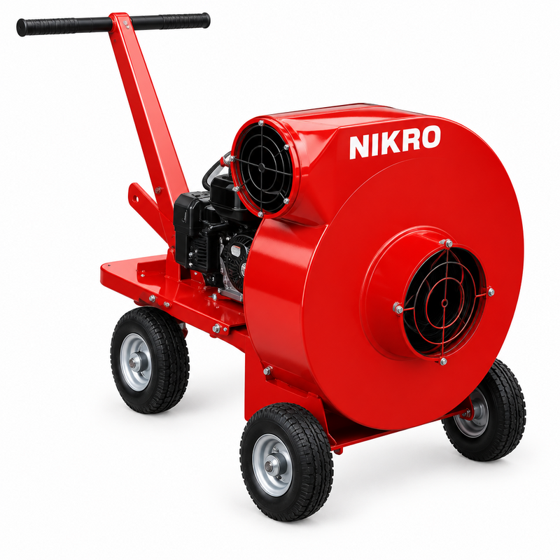 NIKRO #5 Deluxe Gasoline Powered Air Duct Cleaning Package