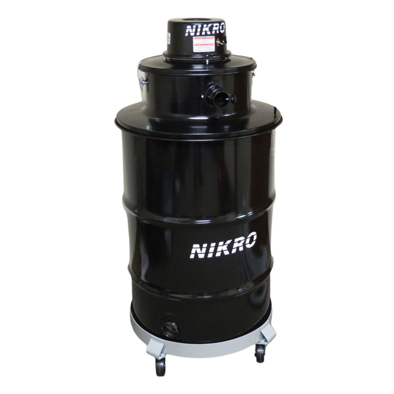 Nikro Industries Inc. Nikro DP55110 55 Gallon Wet/Dry Vacuum 220V 50/60 HZ, Commercial Industrial Vacuums (Without H.E.P.A. Filters)
