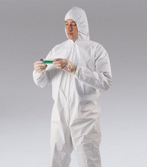 Nikro Industries Inc. Nikro 860447 Coverall With Hood and Boot (25/cs), Mold-Flood Remediation Equipment