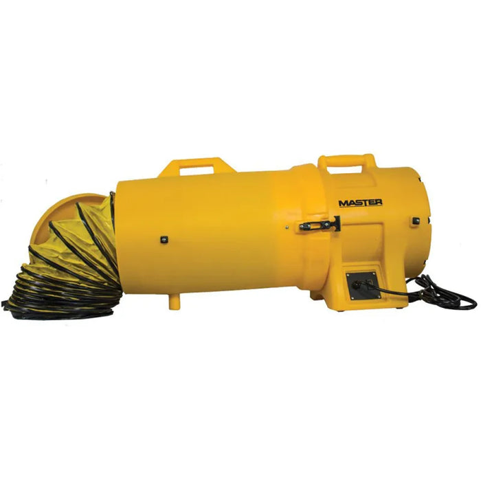 Pinnacle Climate Technologies Schaefer MB-P1210-DC25 Blower 12" 1 hp 115V w/Attachable Duct Canister and 25' Duct
