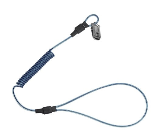 Falltech 5329 Hard Hat Tether, Stretch Coil, 25/pack, Tool Tethers