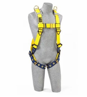 3M DBI SALA DBI/SALA 1101257 X-Large Delta No-Tangle Full Body/Vest Style Harness With Back And Shoulder D-Ring And Tongue Leg Strap Buckle