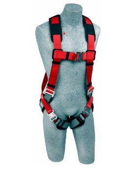 3M DBI SALA DBI/SALA 1191252 Small Protecta PRO Full Body/Vest Style Harness With Back D-Ring, Quick Connect Chest And Leg Strap Buckle And Comfort