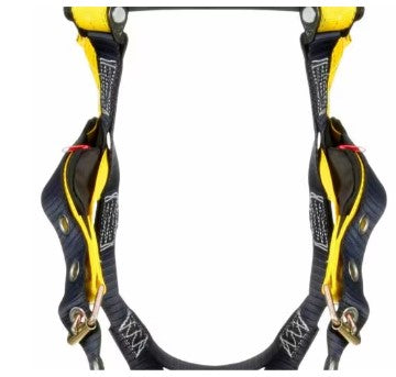 DBI/SALA 1101251 Small Delta No-Tangle Full Body/Vest Style Harness With Back And Shoulder Retrieval D-Ring And Tongue Leg Strap Buckle