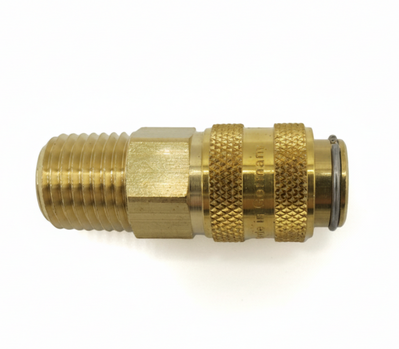 Nikro Industries Inc. Nikro 860508 - 1/4″ NPT Thread Female Dual Action Coupler, additional view 2