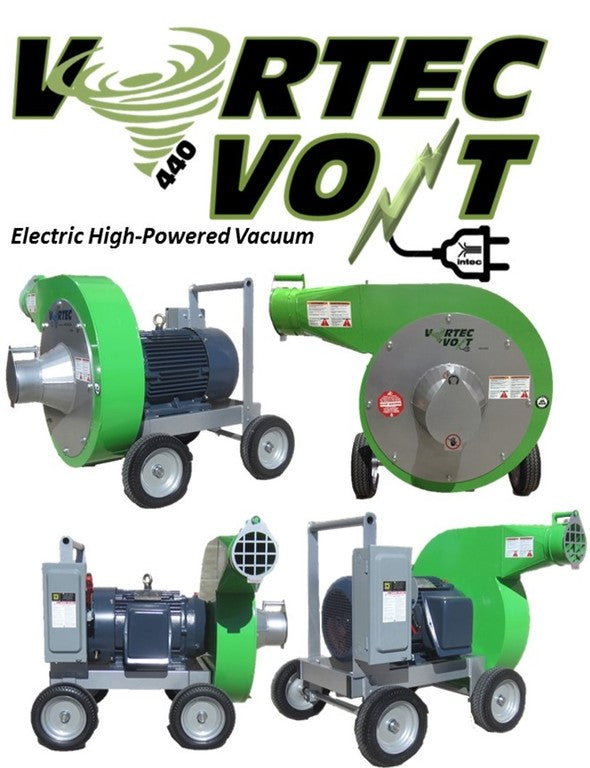 Used Intec Vortec 74440 VOLT Electric Powered Vacuum, SKU U-74440 VOLT, Insulation Blowing Machine