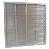 Pinnacle Climate Technologies Schaefer WS-180E Aluminum Shutter 18", Aluminum Shutters
