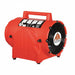 AIR SYSTEMS INTERNATIONAL CVF-25AC50 Fan, 25 ft. Duct, 220V AC, 50 Hz, 8 Inch Size