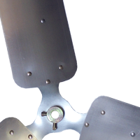 Pinnacle Climate Technologies Schaefer GFB-52123 Galvanized Fan Blade 52", Fan Blades