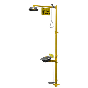 Bradley S19314UU Halo Emergency Eyewash Station Safety Drench Shower, Combination Units