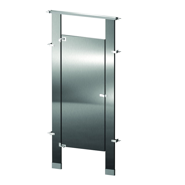 Bradley BW13660-SS Locker Stainless Steel, One Between Wall, Stainless Steel Compartments