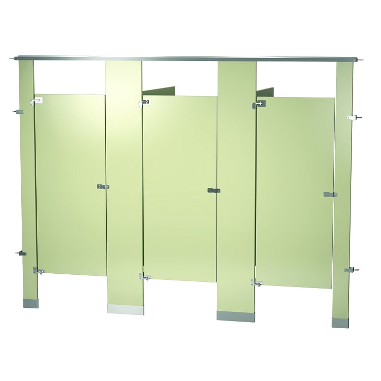Bradley IC13660-ALM Locker Powder Coat, One CORNR Wall, Almond, Powder Coat Compartments