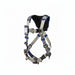 DBI-SALA 1112485 ExoFit STRATA vest-style climbing harness with back and front D-rings, breathable mesh padding, adjustable torso straps, and integrated comfort support designed for industrial fall protection and climbing applications.