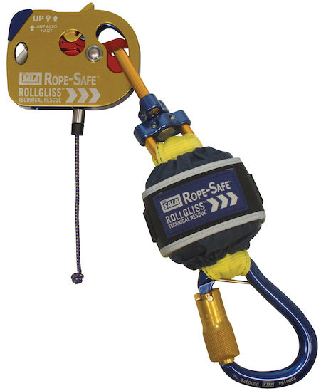 3M DBI SALA DBI/SALA 8700620 Rope-Safe Mobile/Static Rope Grab with Attached EZ-Stop, Rescue & Descent Devices