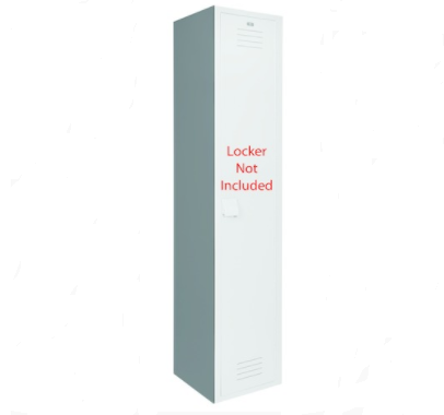 Bradley EPFT-S1272-202 End Panel for Flat Top Locker, End Panels