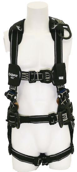 3M DBI SALA DBI/SALA 1100384 ExoFit NEX Arc Flash Oil and Gas Welding Harness, Full Body Harnesses