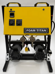 Front view of the Foam Titan spray foam machine